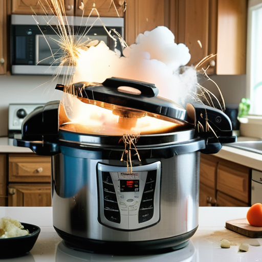 Larry63204614's tweet photo. Theta Network EdgeCloud AI Image Generator
Try for Free: Go to ThetaEdgeCloud dot com and click on AI Showcase to try the image generator.
prompt: Pressure cooker exploding like a bomb in the kitchen.
#cooking #pressurecooking #smartpot #digitalart