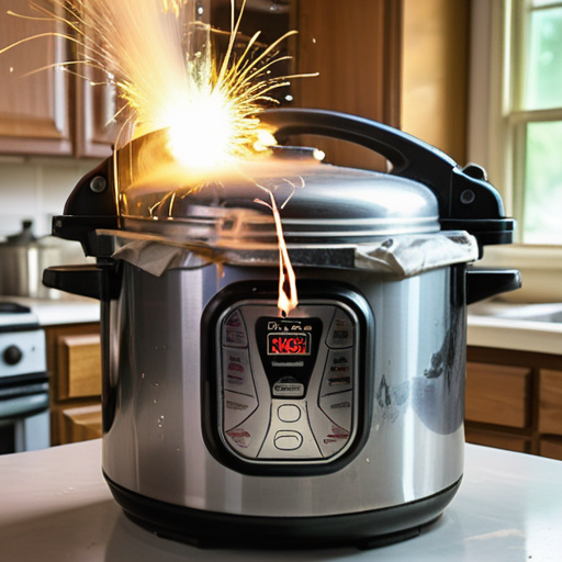 Larry63204614's tweet photo. Theta Network EdgeCloud AI Image Generator
Try for Free: Go to ThetaEdgeCloud dot com and click on AI Showcase to try the image generator.
prompt: Pressure cooker exploding like a bomb in the kitchen.
#cooking #pressurecooking #smartpot #digitalart