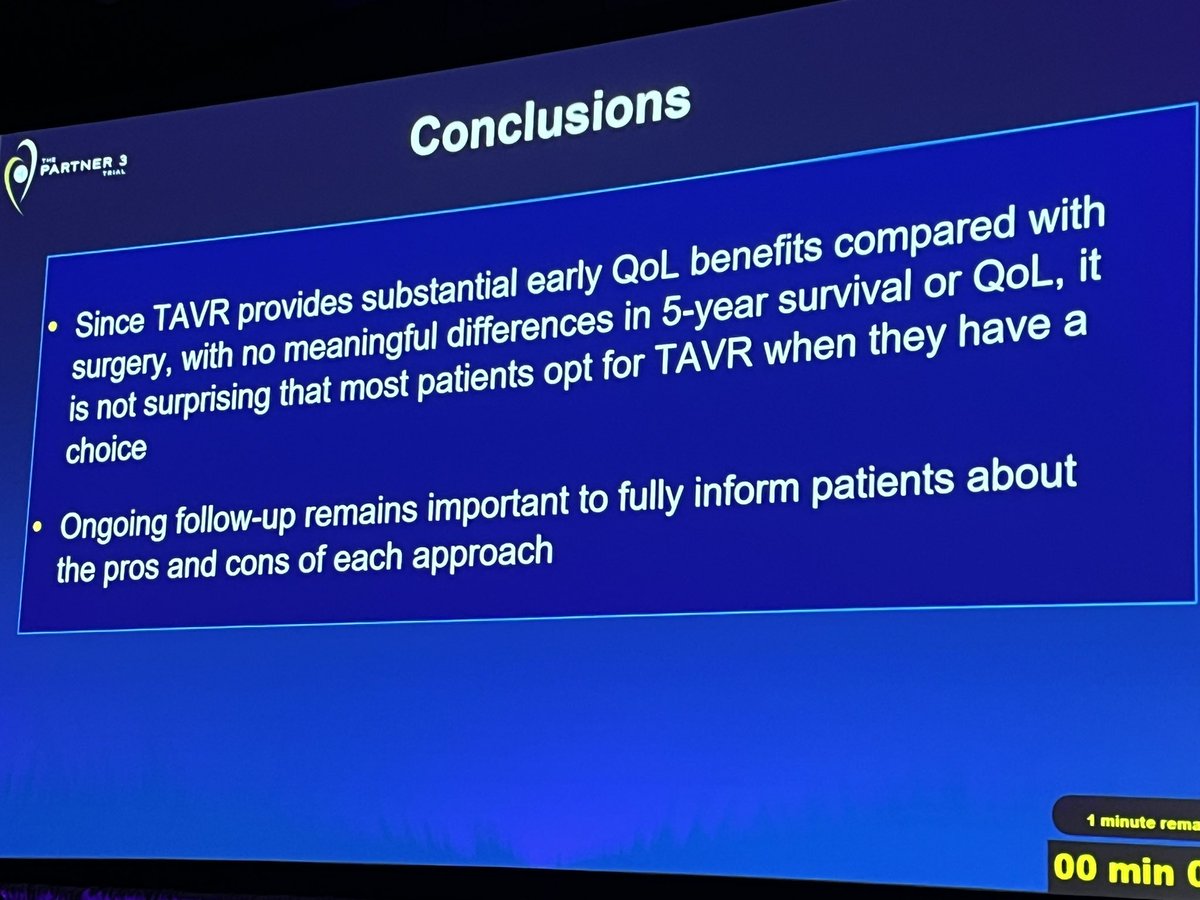 MIЯVΛƬ #IC (@mirvatalasnag) on Twitter photo #NYValves2024 <a href="/crfheart/">Cardiovascular Research Foundation</a>
<a href="/djc795/">David J. Cohen, MD, MSc</a> discusses outcomes conceptual framework for AVR
🔹It should include QOL + mortality
🔹QOL post SAVR catches up close to 24 months later
🔹QOL & survival integrated improvement is about changes
🎯Explains patient choices for minimally invasive #NYValves2024 <a href="/crfheart/">Cardiovascular Research Foundation</a>
<a href="/djc795/">David J. Cohen, MD, MSc</a> discusses outcomes conceptual framework for AVR
🔹It should include QOL + mortality
🔹QOL post SAVR catches up close to 24 months later
🔹QOL & survival integrated improvement is about changes
🎯Explains patient choices for minimally invasive