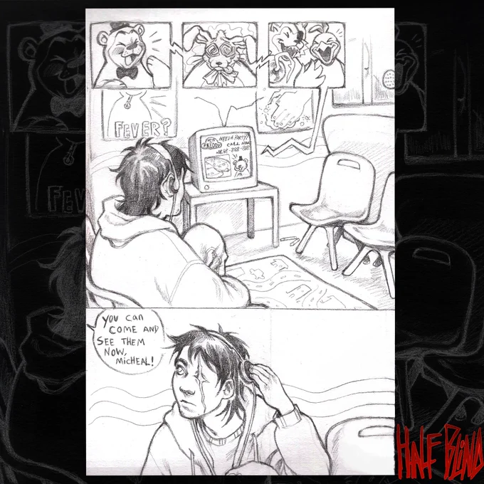 Fnaf HALF BLIND 
Issue 2.5 