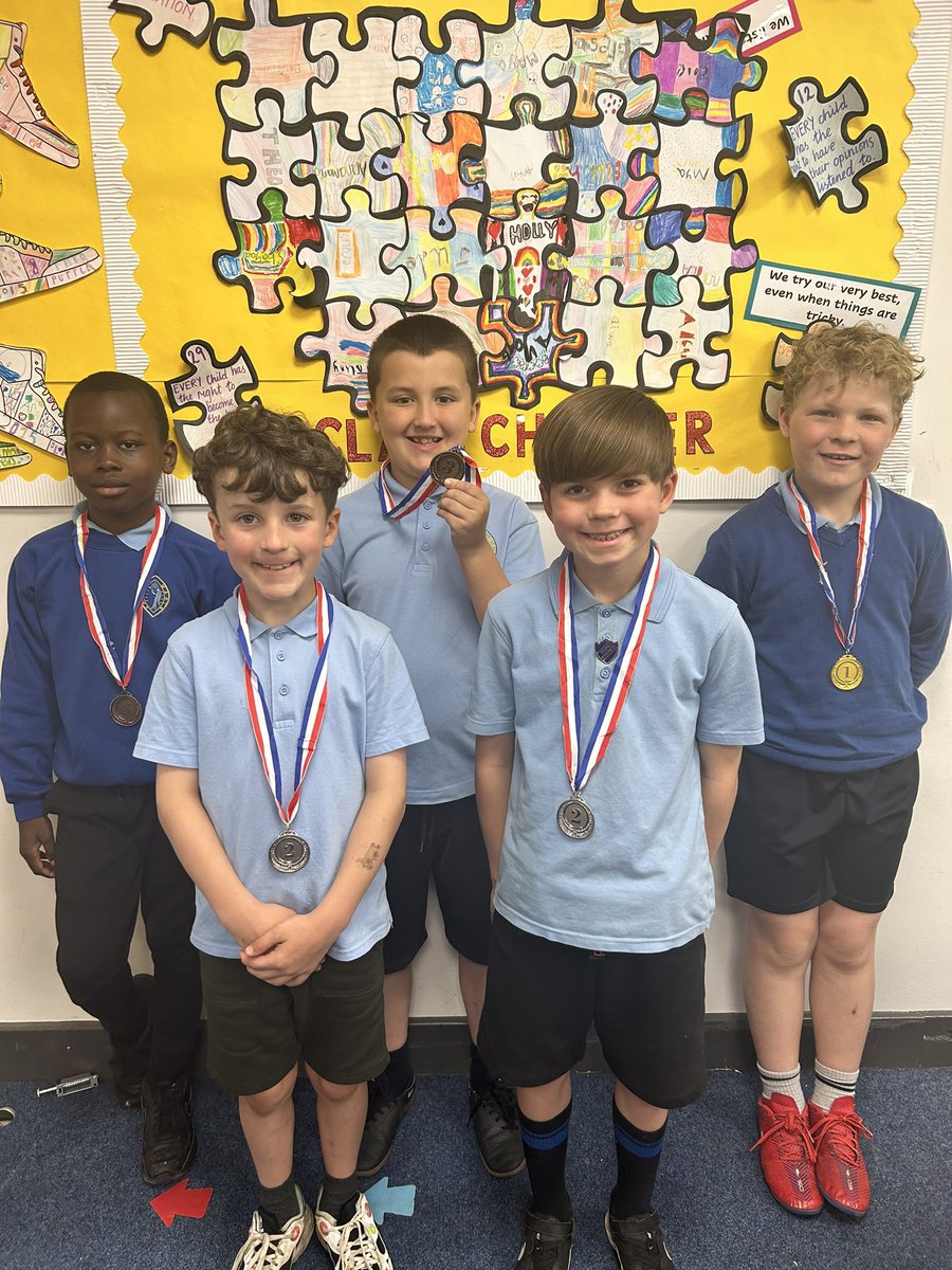 MrsGibbonOLA's tweet photo. Congratulations to our Primary 4/3 sports day winners 🥇🥈🥉@OLAPrimaryGlas  @MrsNisbetOLA https://t.co/aDTncn1xgE
