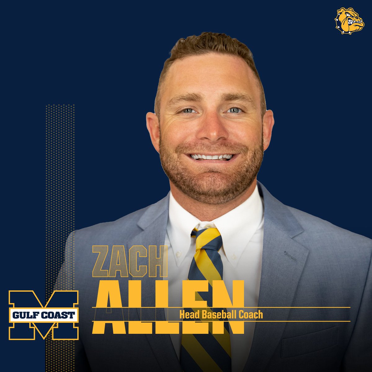 MGCCC Athletics (@mgcccbulldogs) on Twitter photo ๐ก๐๐ช ๐๐๐๐ ๐๐ข๐๐๐
BASEBALL | <a href="/ZachAllen40/">Zach Allen</a> is <a href="/MGCCC_Baseball/">MGCCC Baseball</a>'s new man in charge! ๐ก๐๐ช ๐๐๐๐ ๐๐ข๐๐๐
BASEBALL | <a href="/ZachAllen40/">Zach Allen</a> is <a href="/MGCCC_Baseball/">MGCCC Baseball</a>'s new man in charge!