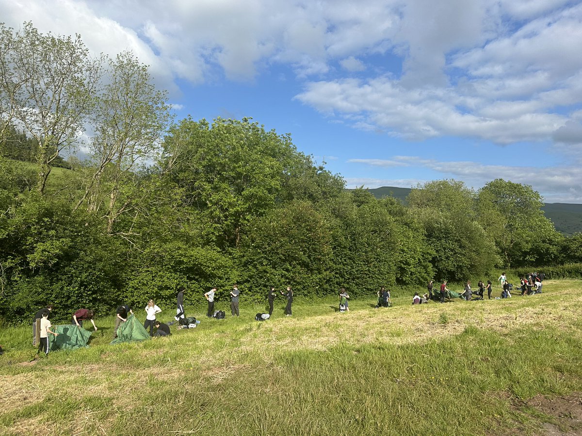 The 2023/24 Silver groups have arrived in the Brecon Beacons on the eve of their 3-day assessed expedition from Pengenffordd to Hay-on-Wye via Llangenny &amp; Llanthony. Good luck to the 35 students participating and thanks to the 4 Hatcham College staff who are making it all happen
