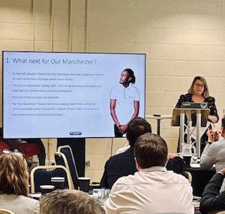 Manchester Housing Providers’ Partnership (@yourmhpp) on Twitter photo What next for Our Manchester from our speaker Lisa Turner. Discussing the consultation on the new strategy and early insight into the outcomes. <a href="/ManCityCouncil/">Manchester City Council</a> What next for Our Manchester from our speaker Lisa Turner. Discussing the consultation on the new strategy and early insight into the outcomes. <a href="/ManCityCouncil/">Manchester City Council</a>