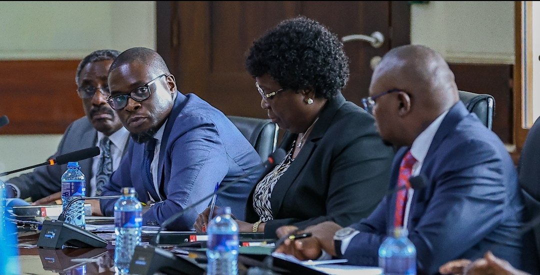 NGCSKE's tweet photo. PICTORIAL: H.E Dr. @MusaliaMudavadi @OfficePCS_KE session with G7+ Development Partners in readiness for the G7+ meeting in Italy on June 13. @SakajaJohnson attended the crucial meeting #NGCScoordinates #GoKDelivers #BeTA #BeTAKenya https://t.co/308JLhDKfe