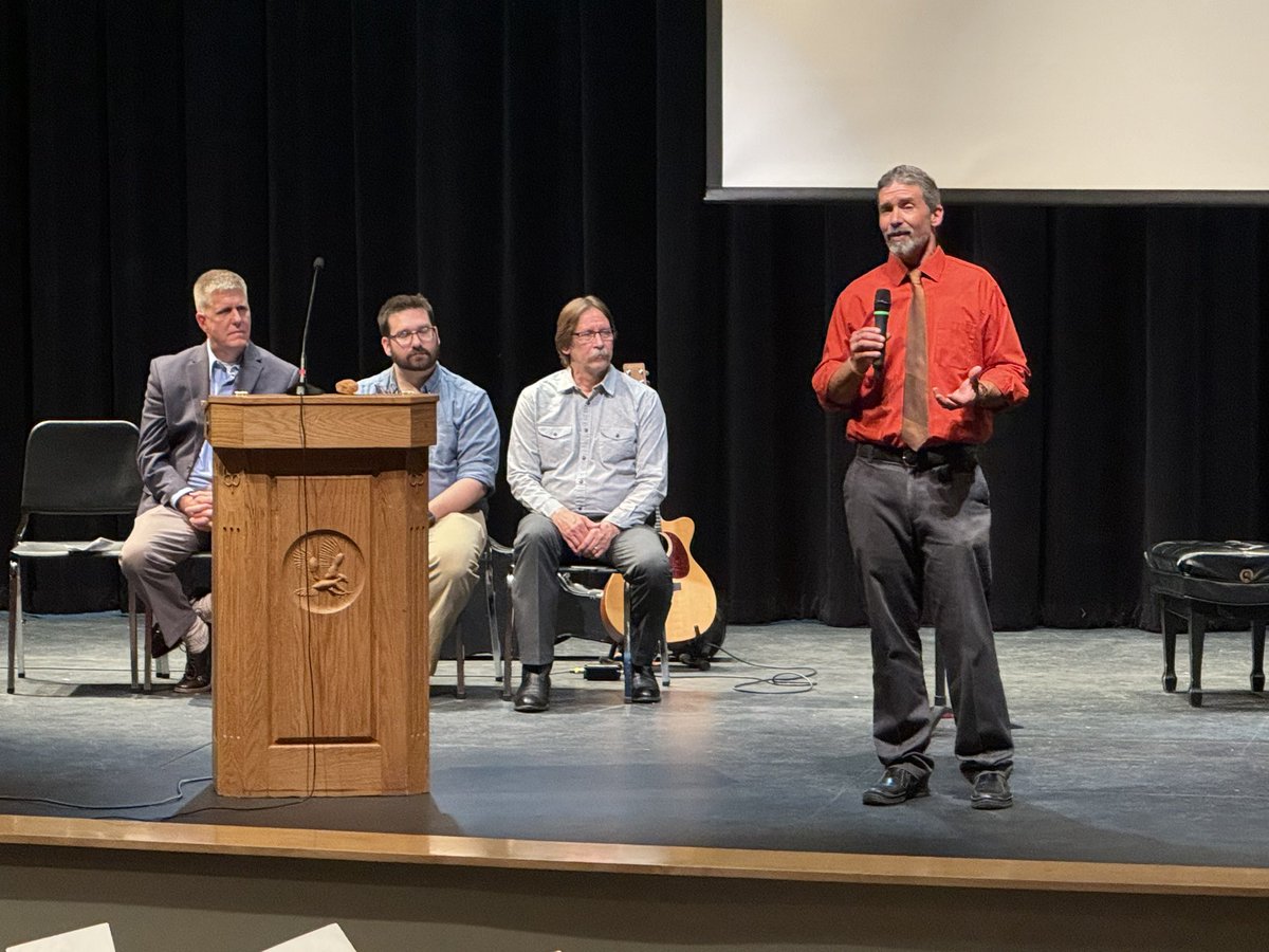 bpsdinfo's tweet photo. Here are some images from last night’s well attended Baccalaureate Program at Bethel Park High School. Tonight, the BPHS Class of 2024 will officially graduate. 
#bpproud #4everahawk https://t.co/FtiIhnFabB