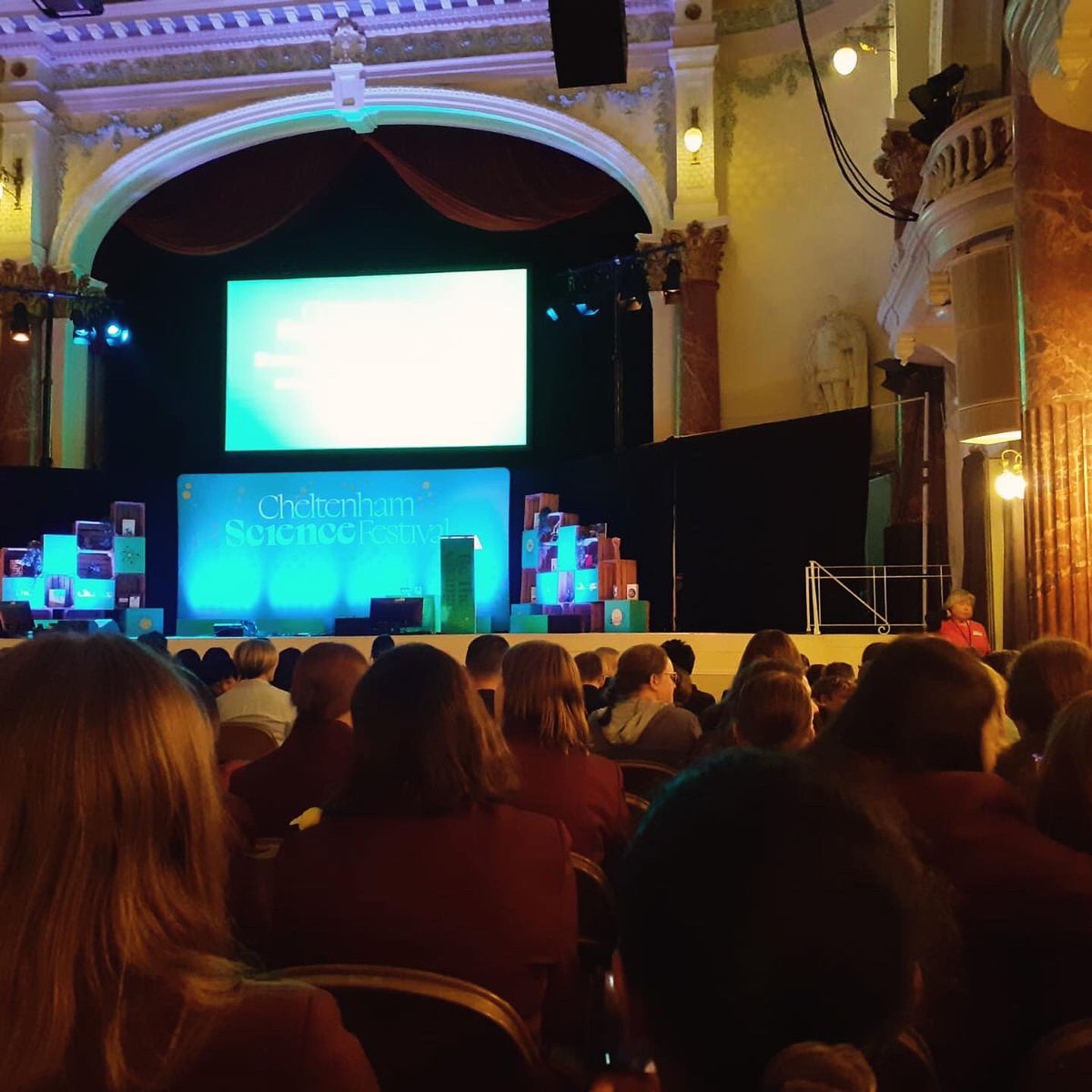 StroudHigh's tweet photo. Year 8 &amp; 9 students are having a great day exploring #cheltenhamsciencefestival @cheltfestivals . They have been to talk on the #futureofai , taken part in a #materialsscience workshop &amp; enjoyed browsing the #discoveryzone 

#spiritoffun #21stcenturygrammar #everythingispossible https://t.co/RzDXIJlXke