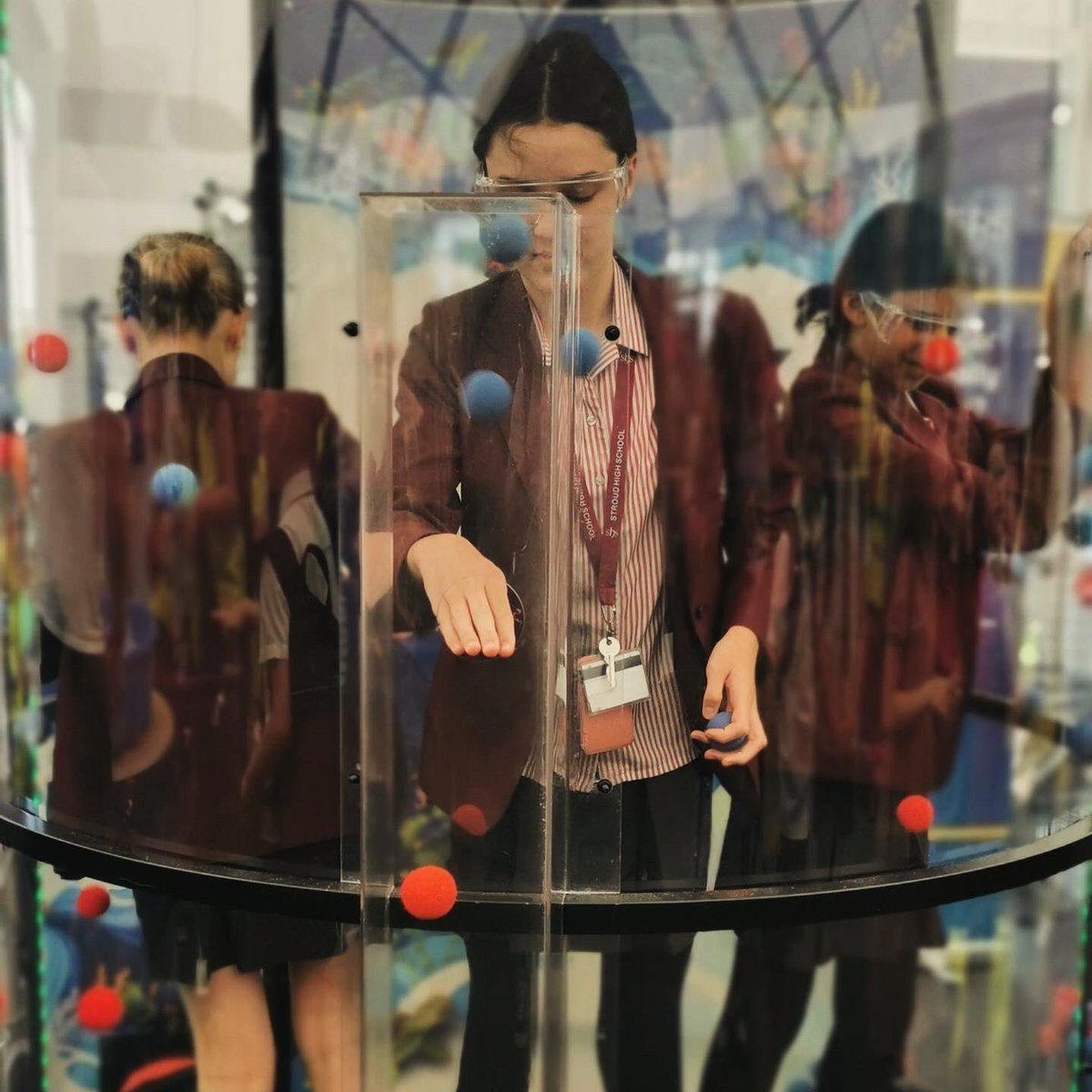 StroudHigh's tweet photo. Year 8 &amp; 9 students are having a great day exploring #cheltenhamsciencefestival @cheltfestivals . They have been to talk on the #futureofai , taken part in a #materialsscience workshop &amp; enjoyed browsing the #discoveryzone 

#spiritoffun #21stcenturygrammar #everythingispossible https://t.co/RzDXIJlXke