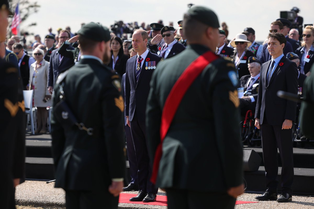 KensingtonRoyal's tweet image. 80 years ago Canadian forces played a crucial role in the Allied invasion of Normandy at Juno Beach. 

Today, and every day, we remember your bravery on D-Day 🇨🇦🇫🇷 

#DDay80