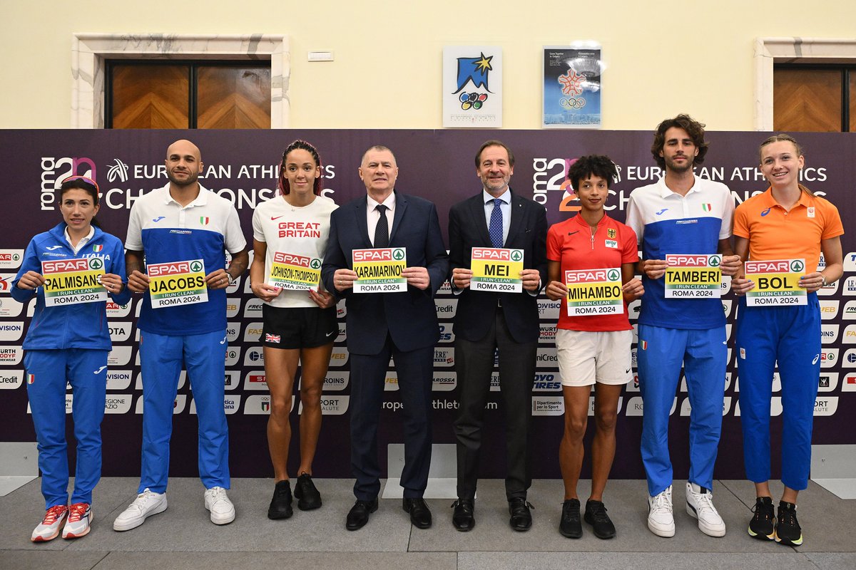 Roma2024 European Athletics Championships tweet media