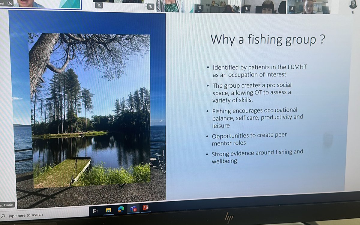 JulieShaw (@julieforensicot) on Twitter photo Daniel Gallagher, OT in NHS GG&C, Community FMHT shares his experience of offering fishing as a therapeutic intervention at the 3rd National Forensic AHP Conference. <a href="/DanielGall1234/">Daniel Gallagher</a> <a href="/ClaireMichelleZ/">ClaireMichelle Forensic MHOT</a> <a href="/FN_SoFMH/">Forensic Network</a> Daniel Gallagher, OT in NHS GG&C, Community FMHT shares his experience of offering fishing as a therapeutic intervention at the 3rd National Forensic AHP Conference. <a href="/DanielGall1234/">Daniel Gallagher</a> <a href="/ClaireMichelleZ/">ClaireMichelle Forensic MHOT</a> <a href="/FN_SoFMH/">Forensic Network</a>