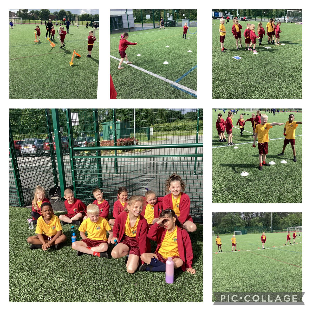 MrsWynn9's tweet photo. Great morning with yr1/2 at west way for the striking and fielding festival. @StJamesYear1 @StJamesYear2 @StJamesChorley @ChorleySSP https://t.co/IwSAFS8akE