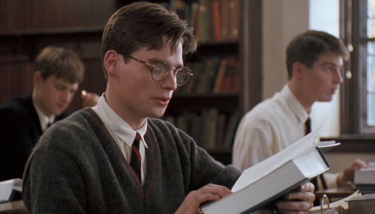 TheCinesthetic's tweet photo. robert sean leonard as neil perry in dead poets society, 1989. https://t.co/noVFxZJn1L