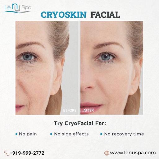 LeNuSpa's tweet photo. Make yourself appear years younger than you are! Do you want to find out how? Only Lenu Spa offers the entire range of Cryoskin Facial Treatments. The treatment will help to remove wrinkles, fine lines, and skin discoloration.

Contact today @ https://t.co/YiuFd8WEeF
.
.
#CryoskinToning #BodySculpting #SkinTightening #CryoskinFacial
#SkinRejuvenation #BeautyTreatment #YouthfulGlow #lenuspa #skinfacial
