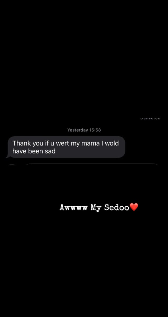 Dhxzeea's tweet photo. "Thank you if you weren't my mama I would have been sad" lol it took me a sec to understand what she typed awwwn Sedoo this is nice🥹
#VenitaMarieAkpofure
#Sedoo https://t.co/ubkCsLy1CH
