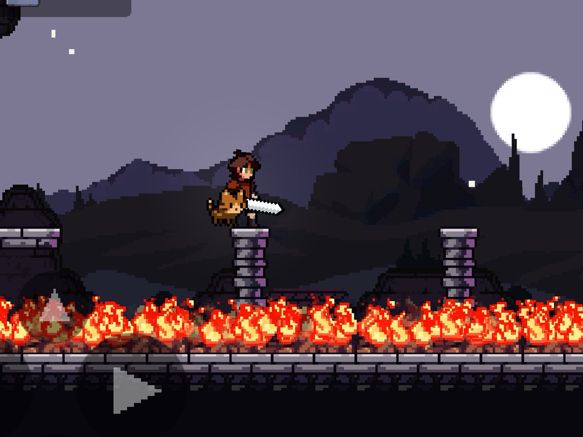 Fogwine's tweet photo. bro's on fire #appleknight https://t.co/QwWUKT0gRI