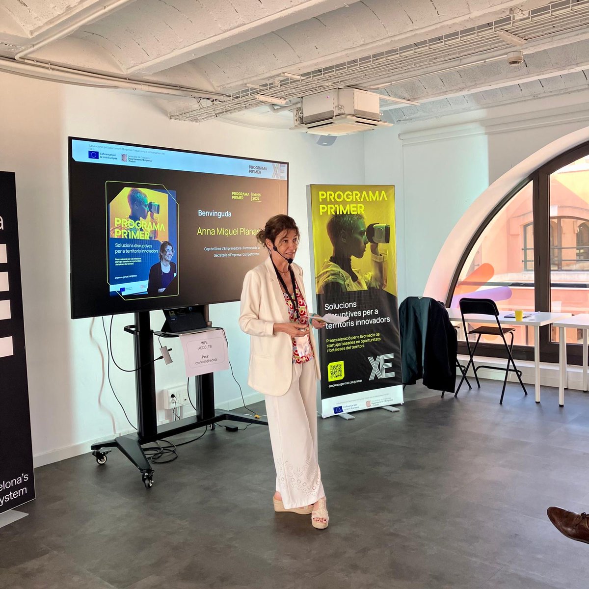 emprencat's tweet photo. 🚀I Jornada del #ProgramaPrimer2024 a @TechBarcelona amb 👇

✅Xavier Arola @GBSB_Global 
✅Isabel Sobrino @viladecanstweet 
✅Txell Pedreño @UOCuniversitat 
✅Ignasi Pérez #AtomModular 
✅Daniel Ferrer #TeaFast
✅Meelis Paloson @Petinderonline 

Cofinançat amb @FonsUECat https://t.co/7zV793kKtb