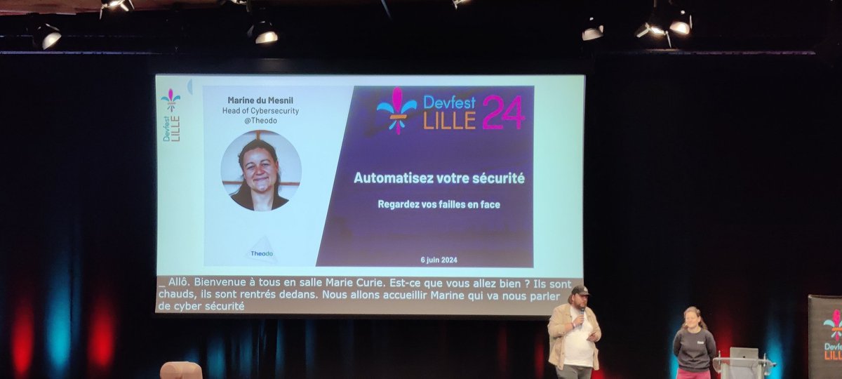 Il était temps de parler de sécurité 🔒 avec <a href="/marine_mesnil/">Marine du Mesnil</a> c'est de saison avec les JOs qui démarrent. Et vous ? Vous êtes prêts pour le pic d'attaque à venir 🤔