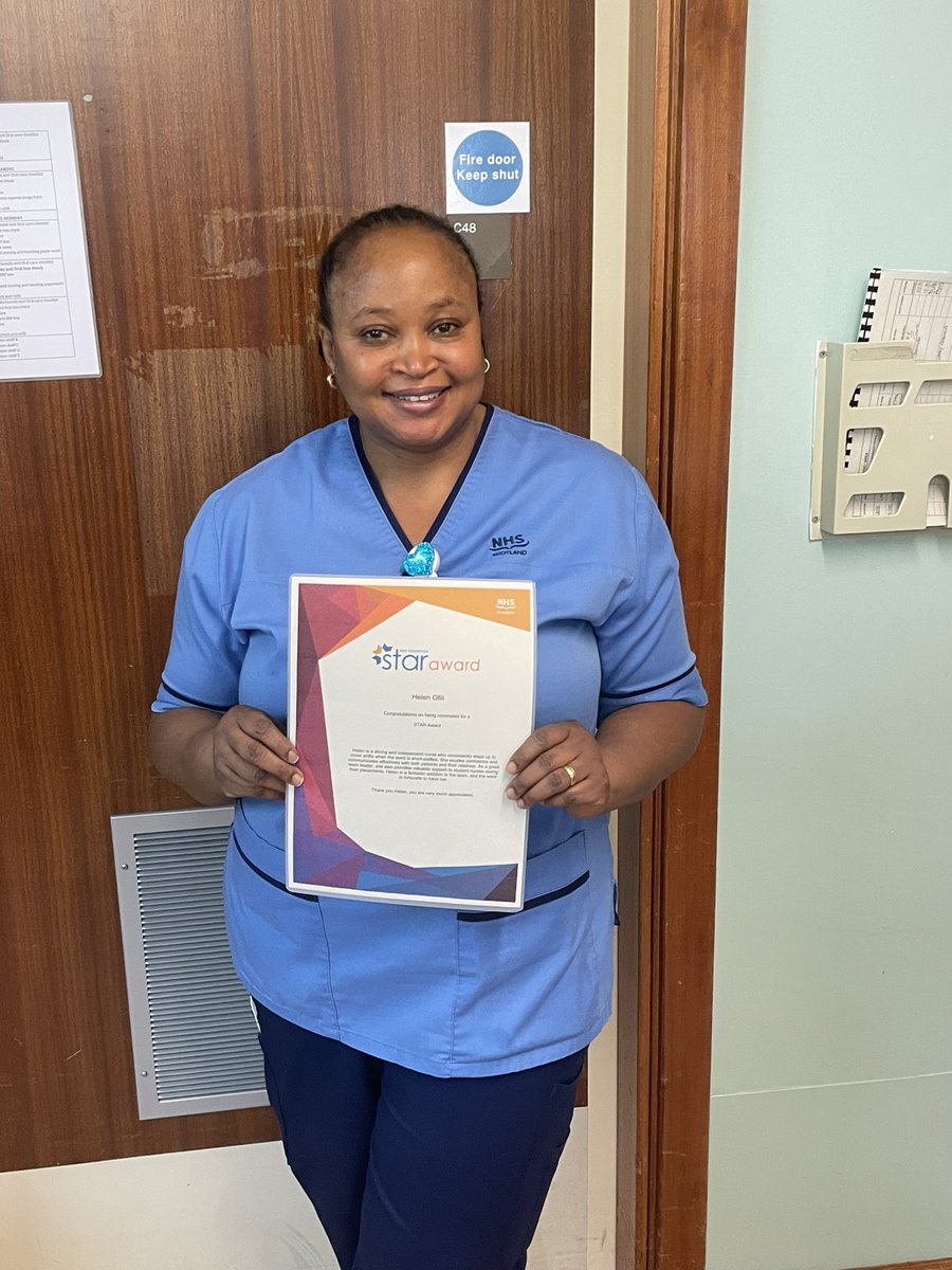 Well done Helen on being nominated for a Star Award, so well deserved!  ⭐️