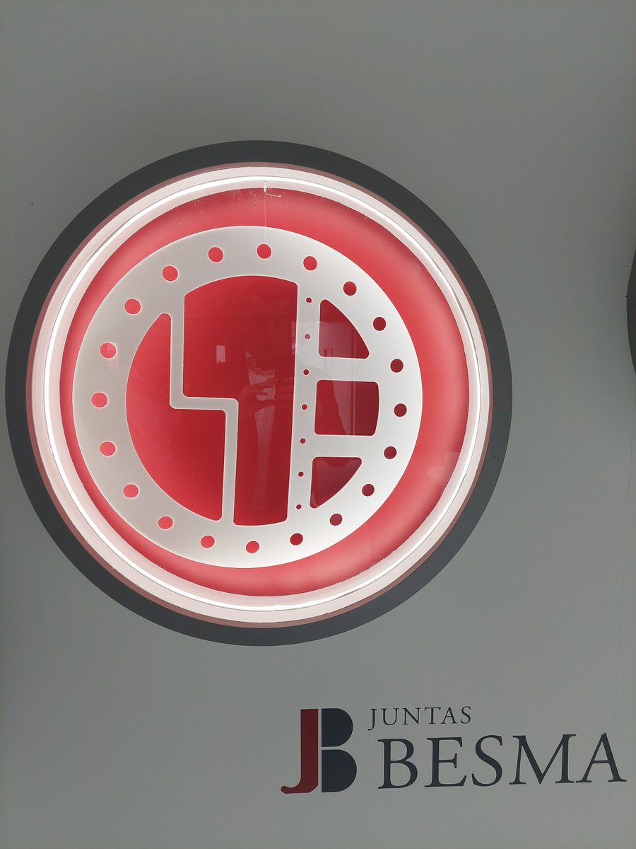 juntasbesma's tweet photo. Un día más en @BEC_BIEMH la edición mas internacional! @BEC_Bilbao 📌 Pabellón 6 G24
#BIEMH #espirometalicas #caucho #vulkollan #poliuretano #estanqueidad #fabricacion #plasticostecnicos #recubrimientos #ruedas #rodillos #cnc #moldeo #moldes #inyeccion #cartonescomprimidos https://t.co/Xa9x4nc0Xz
