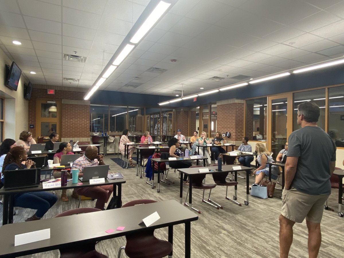 Jumping into Day 1 of Middle School Leadership Training with <a href="/MariettaCitySch/">MariettaCitySchools</a>! So hopeful because of the leaders in this place. ❤️ 

#SorforMore