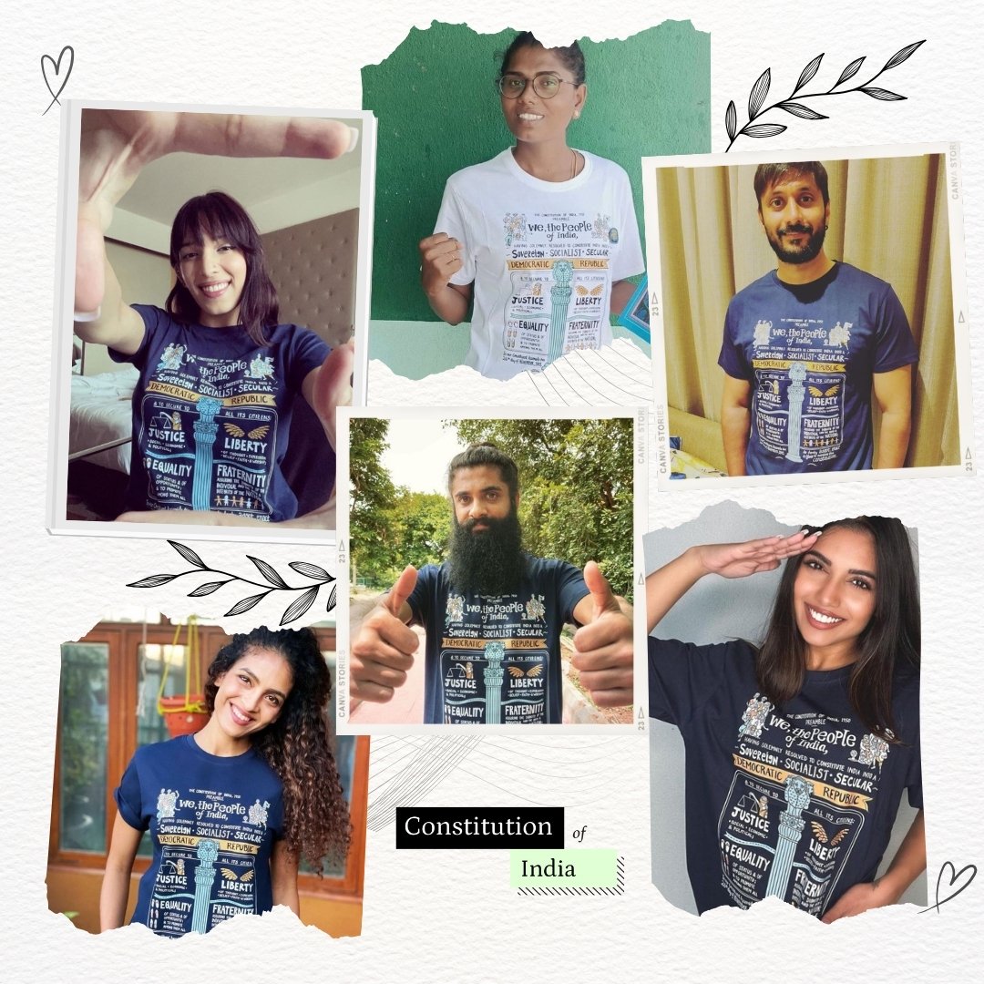 ConstitutionCAD's tweet photo. Celebrate democracy and fundamental rights with the Preamble T-Shirt. Get yours today and be a Constitution Defender!
To order, click the link and follow the instructions: https://t.co/hsVgzAIUPM
#Democracy #LawAndPolicy #PreambleTee #ConstitutionDefender https://t.co/LdDdmWv9ZG