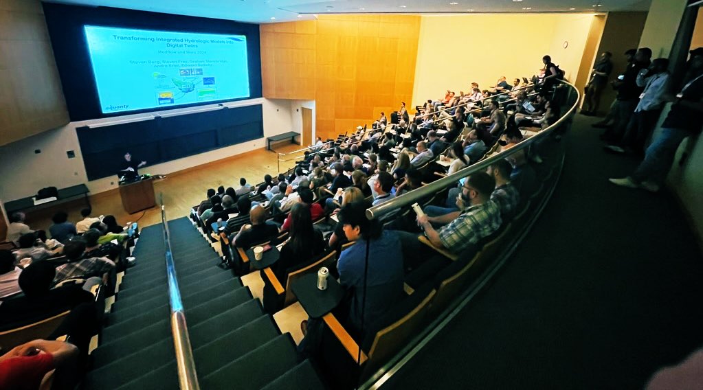 What a great #ModflowAndMore24!  AI, quantum computing, digital twins, remote sensing, global groundwater, mixed in with many traditional topics for groundwater modeling.  Completely packed rooms and tons of nerding out. Big Thanks to the incredible <a href="/IGWMC/">igwmc</a> team. <a href="/EPrinceton/">Princeton Engineering</a>