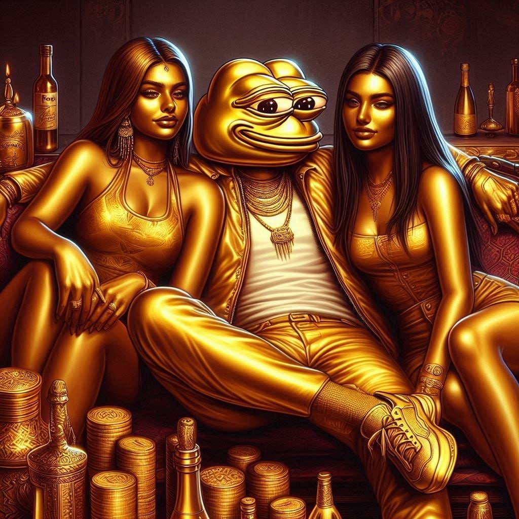 PepeGoldenSol's tweet photo. $PEPE GOLD Army, let me see you are ready for some action on $SOL. 

I heard some Chinese Pepes are taking over, but they are just RED?

Will we allow it? Not a chance. 

#SOLANA https://t.co/WswEhiTYp6