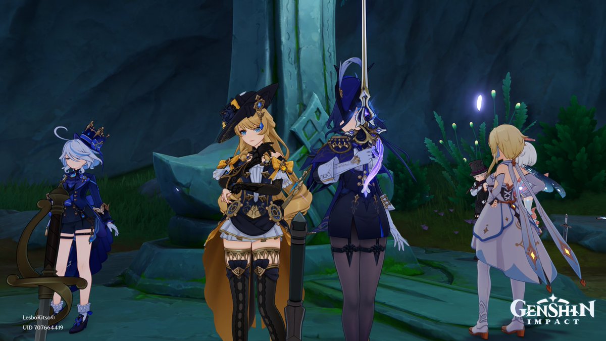 ArlefuriRealAH's tweet photo. I. Need. More. Clorivia. Content. #clorinde #clorivia #navia clorinde x navia is just so precious. https://t.co/95Zi24EDvk