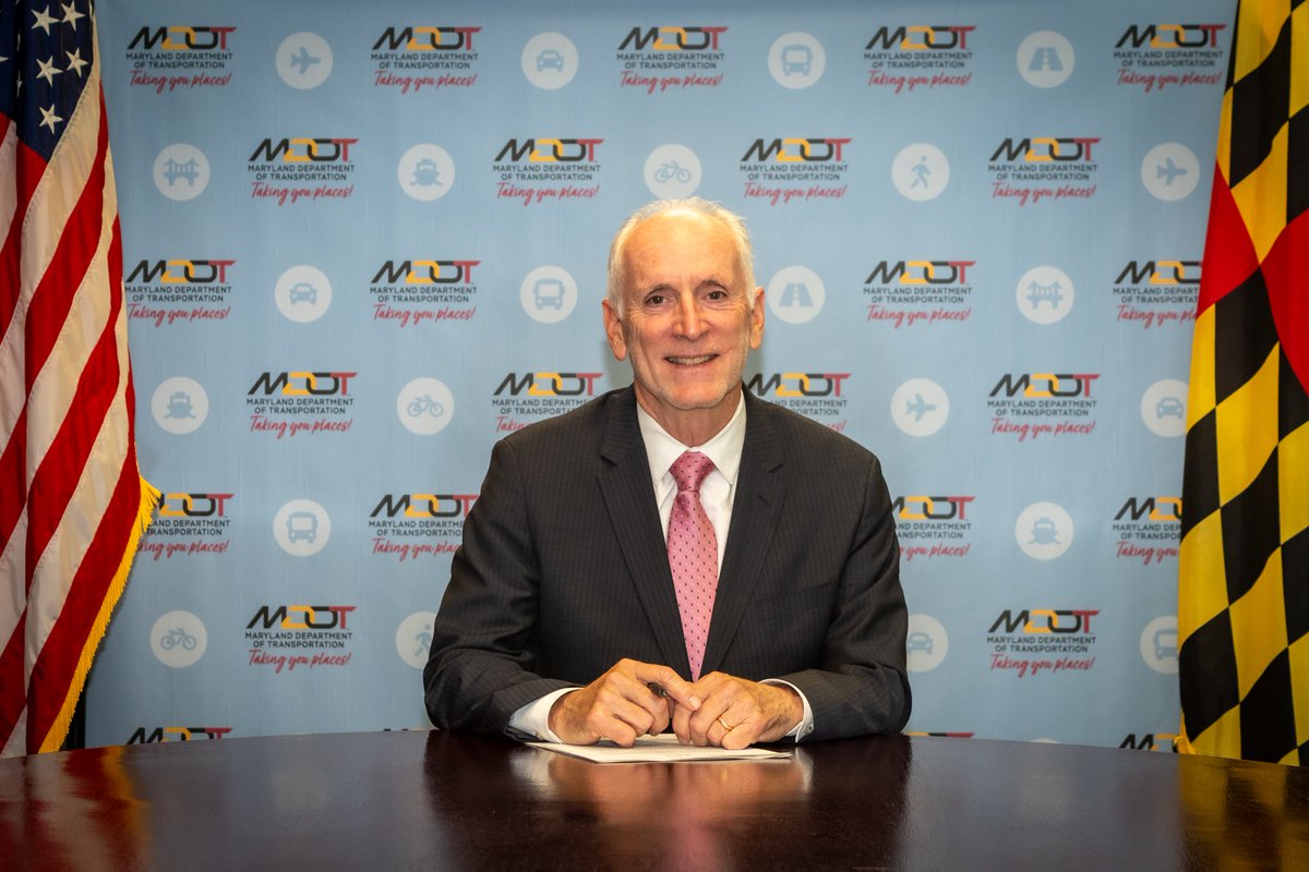 MarylandDOT's tweet photo. It’s time to make roads safer for everyone. Secretary Paul Wiedefeld has signed a new department-wide Complete Streets policy requiring new safety features such as bike lanes and pedestrian crossings. Our goal is to create safer communities &amp; connect Marylanders to opportunities. https://t.co/2XuCES8joF