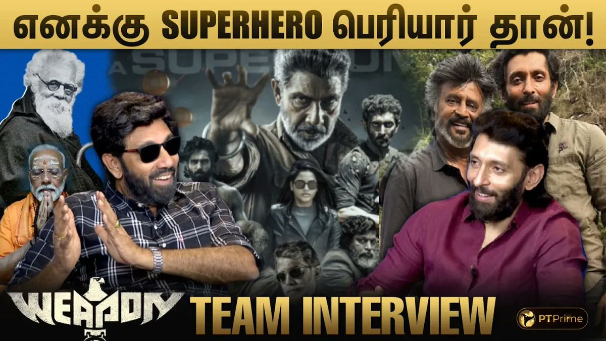ptspotlightbe's tweet photo. மோடி BIOPIC, ரஜினியோட COOLIE... சத்யராஜ் சொன்ன அப்டேட்! | Sathyaraj | Vasanth Ravi | Weapon
Click here to watch the full video👇
https://t.co/YidwcGHNHC
#periar #modi #rajinikanth #sathyaraj #modibiopic #coolie https://t.co/Zs23Wpin6o