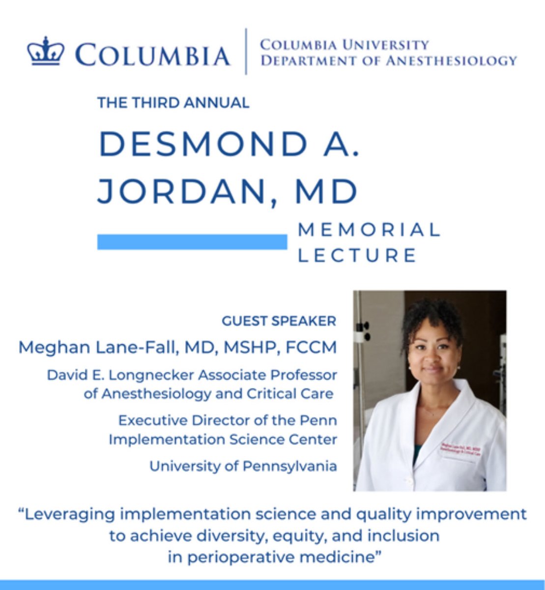 Cary B. Aarons (@cba_98) on Twitter photo Absolutely phenomenal Grand Rounds this morning by <a href="/mlanefall/">Meghan Lane-Fall, MD, MSHP, FCCM</a>. So great to hear her insightful perspectives and amazing work on this important topic! <a href="/PennMedicine/">Penn Medicine</a> <a href="/ColumbiaSurgery/">Columbia Surgery</a> #DEI Absolutely phenomenal Grand Rounds this morning by <a href="/mlanefall/">Meghan Lane-Fall, MD, MSHP, FCCM</a>. So great to hear her insightful perspectives and amazing work on this important topic! <a href="/PennMedicine/">Penn Medicine</a> <a href="/ColumbiaSurgery/">Columbia Surgery</a> #DEI