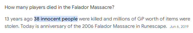 never forget those we lost in the falador massacre on this day
