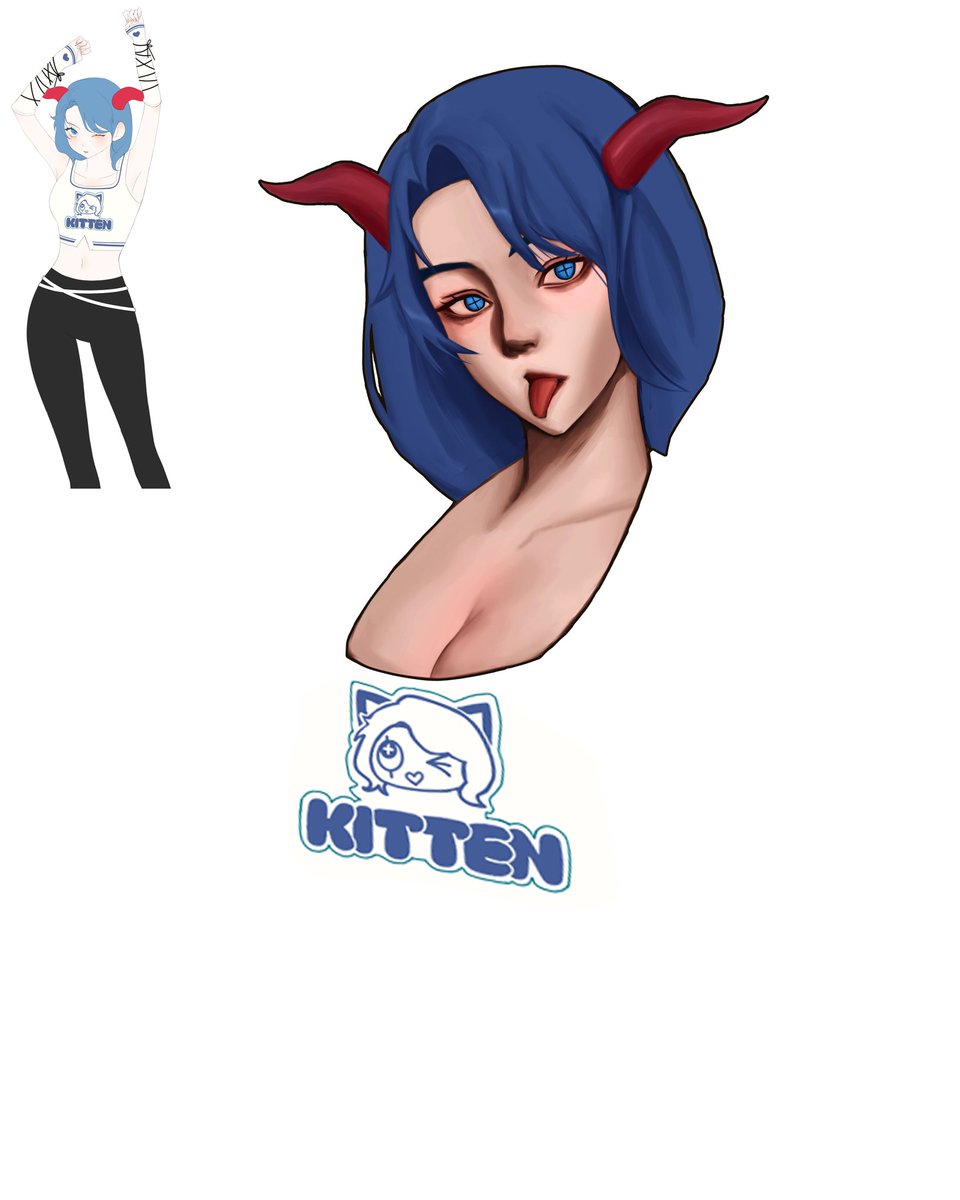 친구자캐 내그림체로~