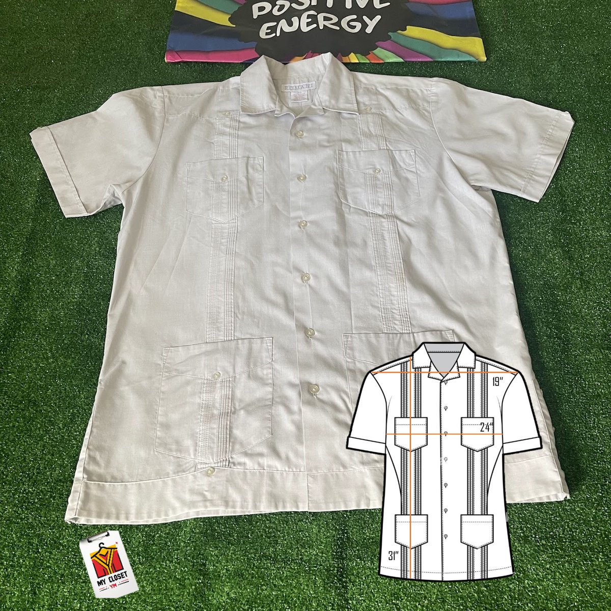 myclosetym's tweet image. Romani 50s Style Gray Traditional Classic Cuban Guayabera Vintage Shirt Size M

#RomaniFashion
#GuayaberaShirt
#CubanStyle
#VintageFashion
#50sStyle
#GrayShirt
#TraditionalWear
#SizeM
#MensFashion
#ClassicMenswear
ebay.com/itm/1265159444…