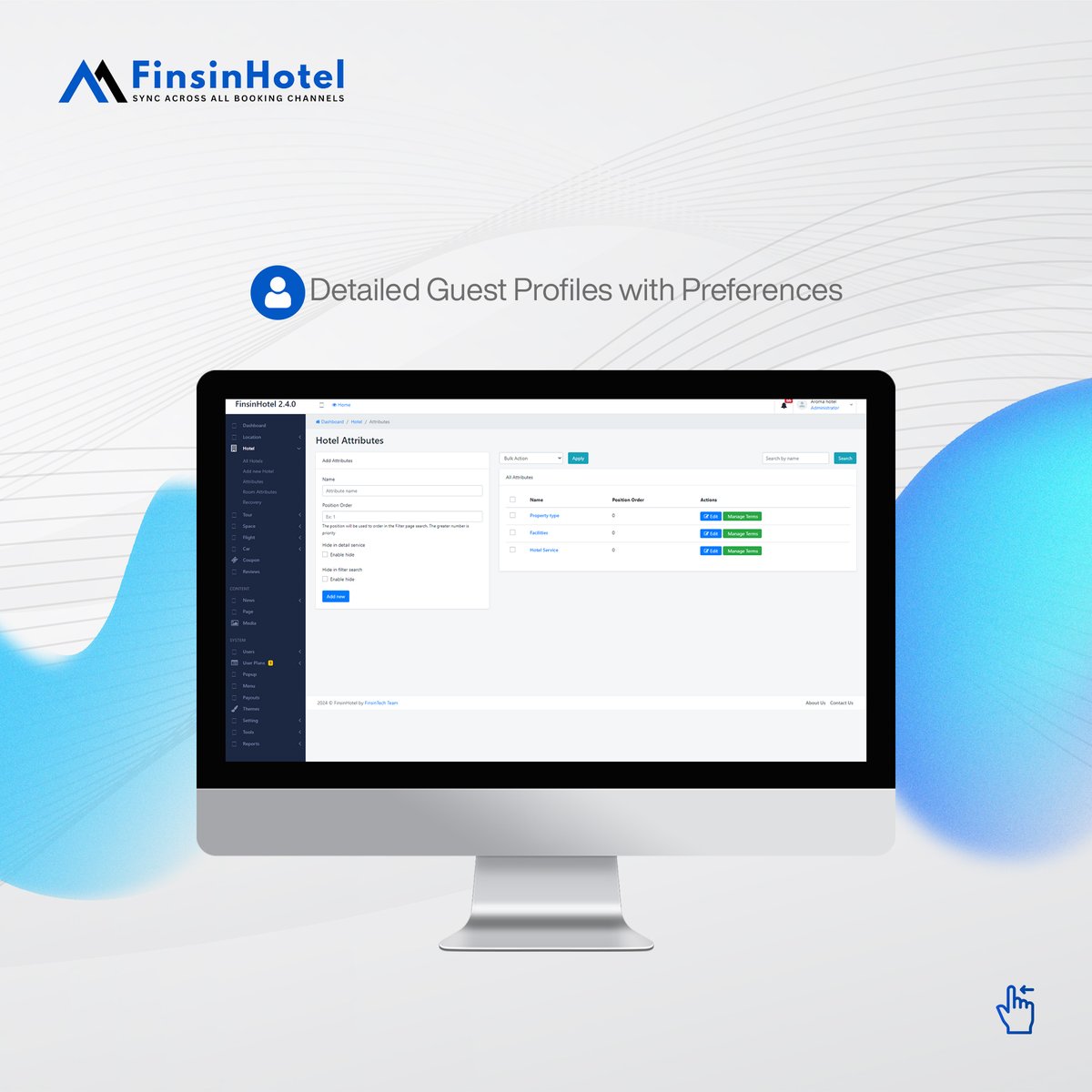 FinsinHotel's tweet photo. FinsinHotel: Simplifying Hospitality β Stay Smart with Us!ππ
#HotelManagement #SmartHospitality #SeamlessStays #HospitalitySolutions #StaySmart
#HotelInnovation #HospitalityMadeEasy #FinsinHotel #HotelSuccess #StreamlinedStays #FinsinHotel #finsin #checkinmyhotel #trip #India https://t.co/xhVfHvmE2B
