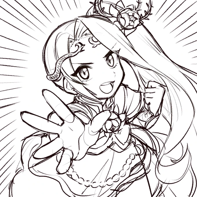 落描きナチュレ様 