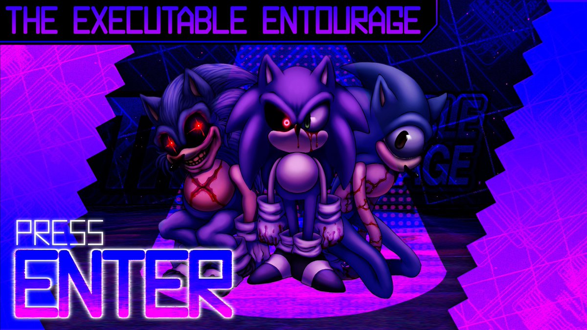 JatlelGrapploct's tweet image. Quote and opinion of @/smoothdedede_
(Victor, Artist, UI Designer, Game Designer and Game Dev, is the Director for The Executable Entourage and Two Tailed Insanity, also made most of the Executable Entourage menus, like title screen, selected and unselected main and freeplay)