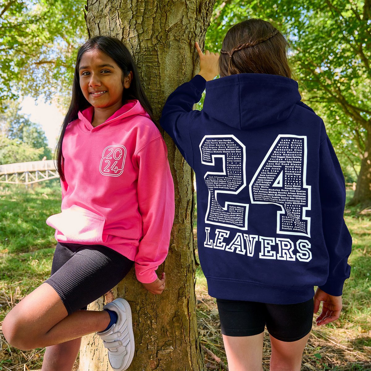 Find out more - leavershoodies.com/leavers-hoodies

Models wear our College Hoodie (child size) in Hot Pink (left) and Oxford Navy (right)

#LeaversHoodies #Leavers2024 #ClassOf2024 #CollegeHoodie #HotPink #OxfordNavy