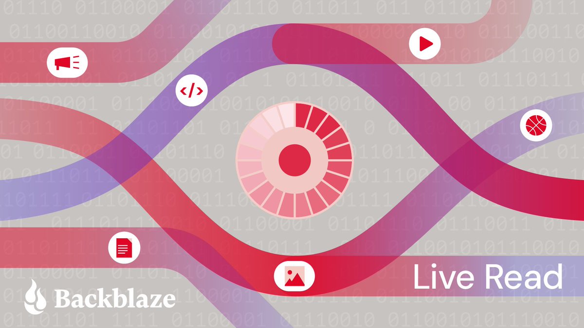 backblaze's tweet photo. Backblaze B2 Live Read is now in private preview. Read the full announcement to see how it gives media production teams the ability to access, edit, and transform content—while it's still being uploaded into Backblaze B2 Cloud Storage. 🔥➡️
https://t.co/o6SkQ3hitc https://t.co/sZgSphDzpy