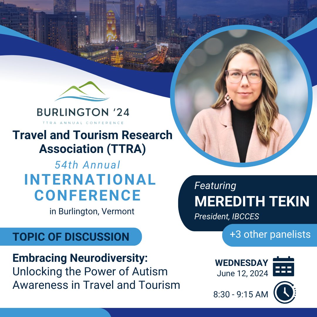 If you're planning on attending  the TTRA's 54th Annual International Conference next week, don't miss our panel presentation! Our president, Meredith Tekin, will be presenting on June 12. For more info, visit bit.ly/4aNFDNN