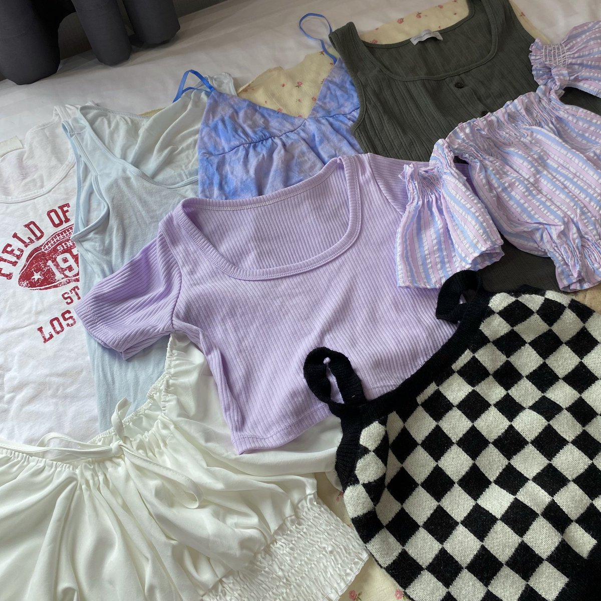 pppearlovely's tweet photo. ปล่อยต่อเสื้อผ้าคั้บ มีมากกว่าในรูป 🌟
ราคาหลักสิบทุกตัว  ᯅ̈   
🌷 ครอป เบบี้ที กล้าม เดรส กางเกง กระโปรง
ᙏ̤̫͚ ค่าส่งเหมา 50 ฿

[ปัก,รี ลด4฿]
#ส่งต่อเสื้อผ้า #ส่งต่อเสื้อผ้ามือสอง #เสื้อผ้ามือสอง #เบบี้ที #โล๊ะตู้ #ปล่อยเสื้อผ้า #เสื้อผ้ามือ2 #เสื้อผ้าไอจี #ปล่อยเสื้อ https://t.co/EsOZJzt037