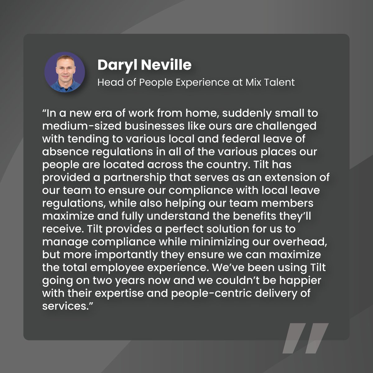 hello_tilt's tweet photo. Want to create the feeling that your LOA management software is an "extension" of the team? Find a partner who cares. https://t.co/L5DFsoCyMw