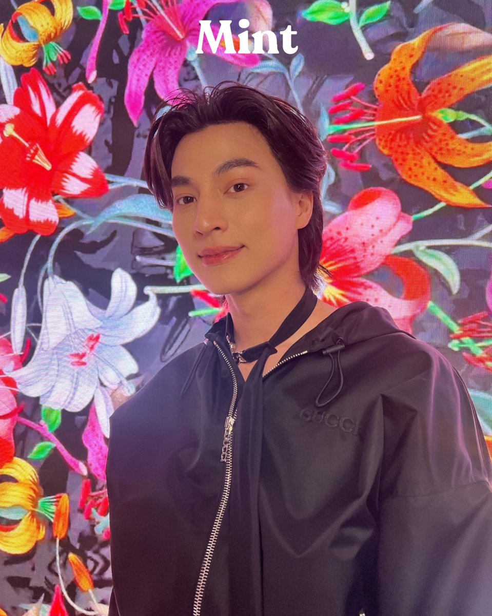 mintmag_th's tweet photo. ติ๊กถูกทุกข้อ! #MintReports พาส่องความหล่อ #กลัฟคณาวุฒิ หนุ่มหล่อพ่วงตำแหน่ง BA of Gucci ร่วมงาน #GucciVisions เพื่อเปิดตัวนิทรรศการ Immersive สุดปังที่ทุกคนสามารถรอชมกันได้ตั้งแต่ 9 มิ.ย. - 21 ก.ค. นี้ 💚

#Gucci
#GulfBAGucci 
#GulfKanawut 
#MintMagTH https://t.co/sVVgbTjifr