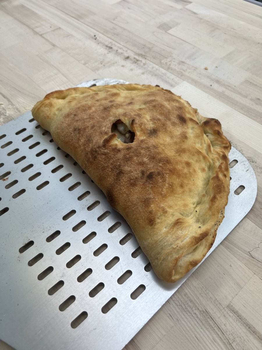 The Bills were at a crossroads last season. The playoffs looked unlikely, until Connor McGovern started hosting pizza parties. The team went 6-1 after the parties started. So I asked him to show me how to make the perfect pie &amp; calzone. Coming soon 👀