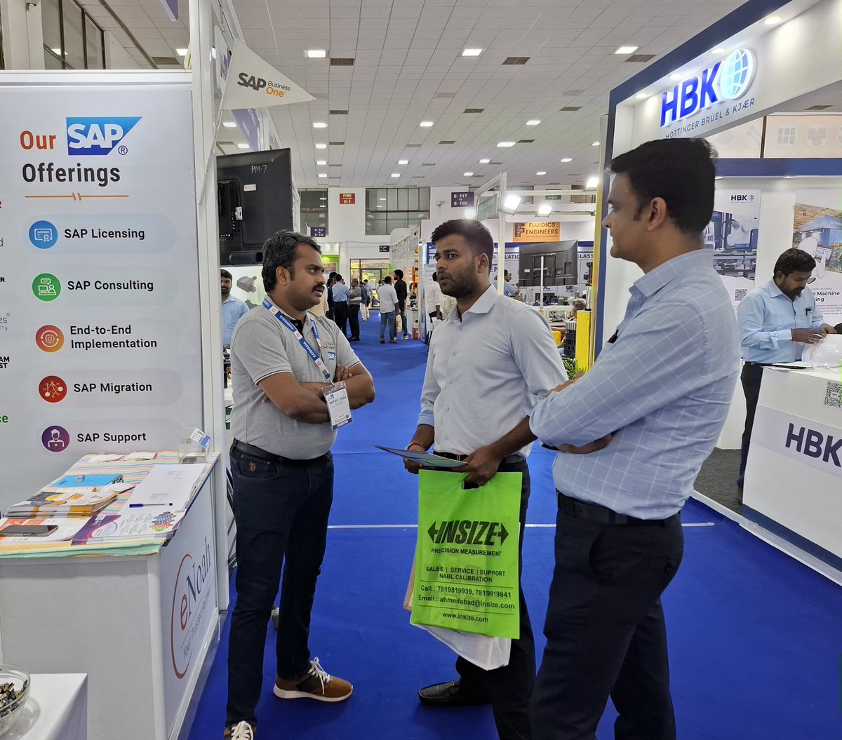 enoahisolution's tweet photo. Day 1 of #eNoah at INTEC 2024! Our team was delighted to engage with visitors, showcasing the seamless capabilities of #SAPBusinessOne. Join us at stall #E123 and witness the future of business management!
#INTEC2024 #SAPB1 #manufacturing #Codissia #Coimbatore https://t.co/ffABkNcFia