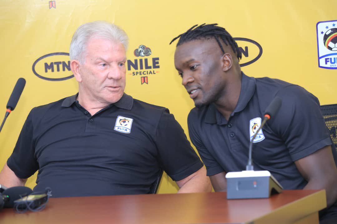 Kibomedia's tweet photo. "Win tickets to the Uganda vs Botswana game! Simply like and follow Kibo Media's social media pages for a chance to score big! Don't miss out on this exciting opportunity!
@MosesMagogo
@mtnug @UgandaCranes
@OfficialFUFA
@NileSpecial
#KiboMedia #UgandaVsBotswana #GameTickets" https://t.co/66h0Y0eqpf