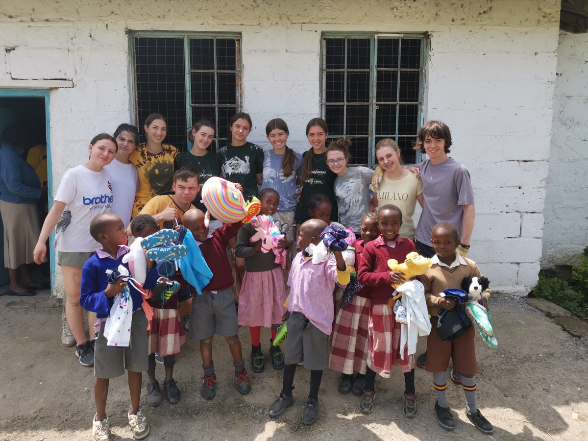 It’s a blast in Kenya for our TY group and the dedicated staff accompanying. They are making a difference.