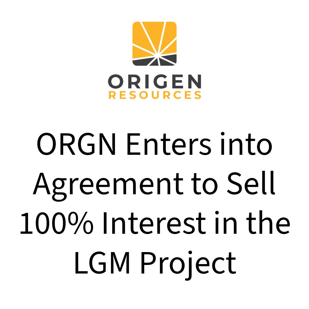 OrigenRes's tweet image. The strategic sale of the LGM to Kingfisher has positioned Origen as significant equity partner in one of the largest exploration plays in the Golden Triangle not held by a major company $ORGN #miningnews zurl.co/eRRY