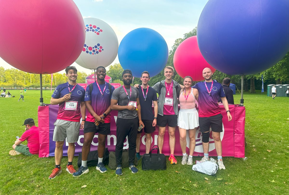 Yesterday, we took part in the Battersea Park 5k Race for Life, raising money for our Charity Partner, Cancer Research UK. The atmosphere was fantastic, and all of the Quartz team finished in under 26 minutes. 🏃‍♂️ 🏃‍♀️
lnkd.in/enSYTeNV
